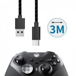 CablesCharging Cable  - 3M - usb -  xbox - fast controller