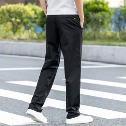 PantalonesMen's summer trousers - thin - straight - cotton