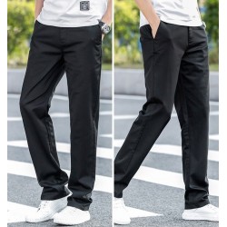 PantalonesMen's summer trousers - thin - straight - cotton
