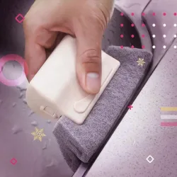 LimpiezaWindow groove cleaning brush - for corners / gaps