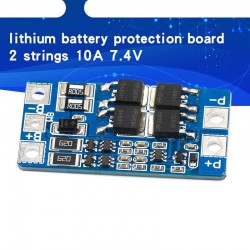 Baterías2S - 10A - 7.4V - 8.4V - 18650 lithium battery protection board
