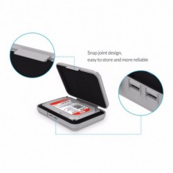 External HDD case3.5 inch hard drive HDD protection box - storage case - with label