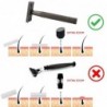 Shaving razor - double edge - with 10 shaving bladesShaving