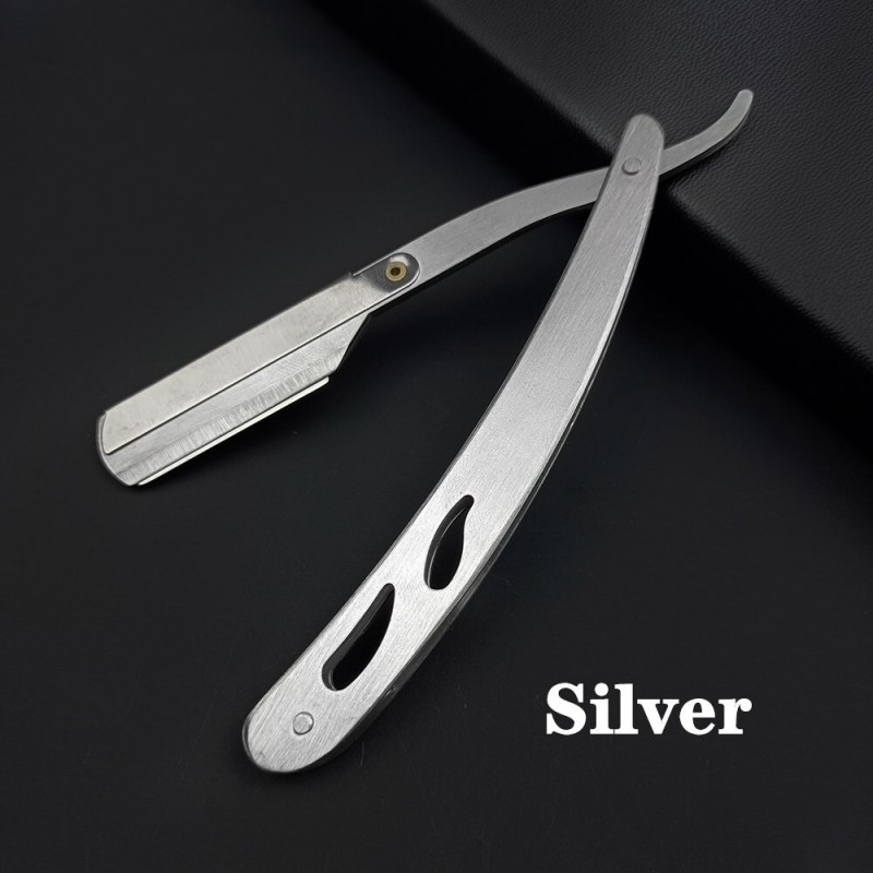 Professional retro shaver - foldable razor - with a bladeShaving