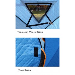 Tiendas de campañaWinter warm tent - for ice fishing / camping - windproof - waterproof - anti-snow - large space