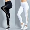 PantalonesFashion Women High Waist Lace Up Leggings Pencil Pants Slim Bandage Trousers Gym Fitness Training Track Pants