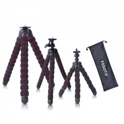TitularesMini tripod octopus - flexible spider legs - for camera / phone / GoPro / Canon / Nikon / Sony / DSLR