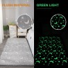 AlfombrasThick luminous carpet - plush fluffy mat