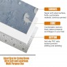 AlfombrasThick luminous carpet - plush fluffy mat