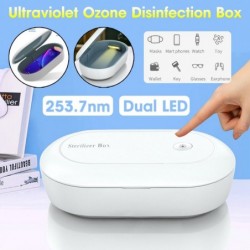 Mascarillas bucalesUniversal disinfection box - sterilizer - for phones / face masks / toys - UV light - with USB cable