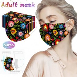 Mascarillas bucalesFace / mouth protection mask - disposable - for adults - flowers print