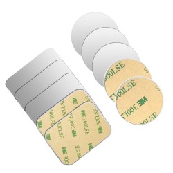 TitularesPlaca de metal - adhesivo - soporte magnético para teléfono - adhesivo 3M