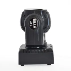 Iluminación de escenarios y eventosMini LED beam - laser light - moving head - DJ / stage light - 60W - RGBW - DMX