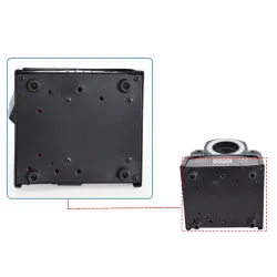 Iluminación de escenarios y eventosMini LED beam - laser light - moving head - DJ / stage light - 60W - RGBW - DMX