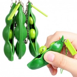 llaveroSqueezable peas - anti stress fidget toy - with keychain