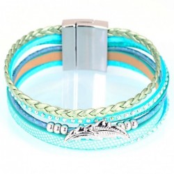 PulseraMultilayer bracelet - with crystals / magnetic buckle