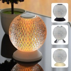 Luces & IluminaciónItalian night lamp - round crystal ball - USB - touch sensor