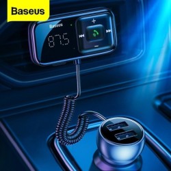 AudioBaseus - FM transmitter - Bluetooth - USB car charger - AUX - handsfree - MP3 player