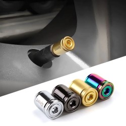 Partes de ruedaSport - car tire valves - anti-theft caps - zinc alloy - 4 pieces