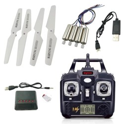 AccesoriosSyma X5 X5C X5C-1 RC Quadcopter - USB cable - propellers - charger - motor - remote control - spare parts