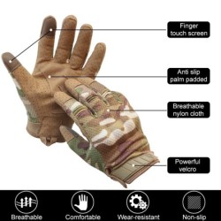 GuantesMultifunction sport gloves - touch screen function - anti-skid - full fingers