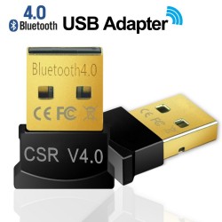 RedAdaptador Mini USB Bluetooth V4 - Modo dual - dongle inalámbrico