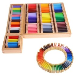 De maderaLearning colors - wood puzzle - educational toy