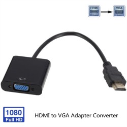 CablesHD 1080P HDMI a VGA - adaptador - convertidor digital a analógico - cable