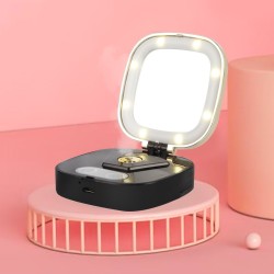 MaquillajeMini makeup mirror - wIth LED light / sprayer - nano mist