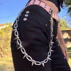 CinturonesVintage chain with rivets / buckle - belt decoration