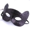 MáscaraGlitter kitten - eye mask - for Halloween / masquerades