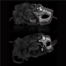 MáscaraSexy Venetian eye mask - with diamonds / feathers / flowers - for Halloween / masquerades