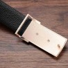 CinturónFashionable leather belt - metal buckle with horse