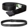 CinturonesAnti theft belt - with hidden zipper - unisex - 120cm