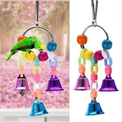 AvesColorful toys for birds / parrots - hanging chain with bells