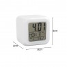 RelojesDespertador digital - LED - termómetro - fecha