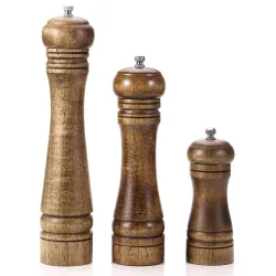 MolinosWooden salt / pepper / herbs grinder - adjustable coarseness - ceramic rotor