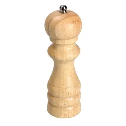 MolinosMolinillo clásico de madera para pimienta / sal / hierbas - ajustable