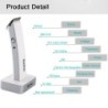 Kemei KM-619 - hair trimmer - rechargeable - super slim - with standTrimmers