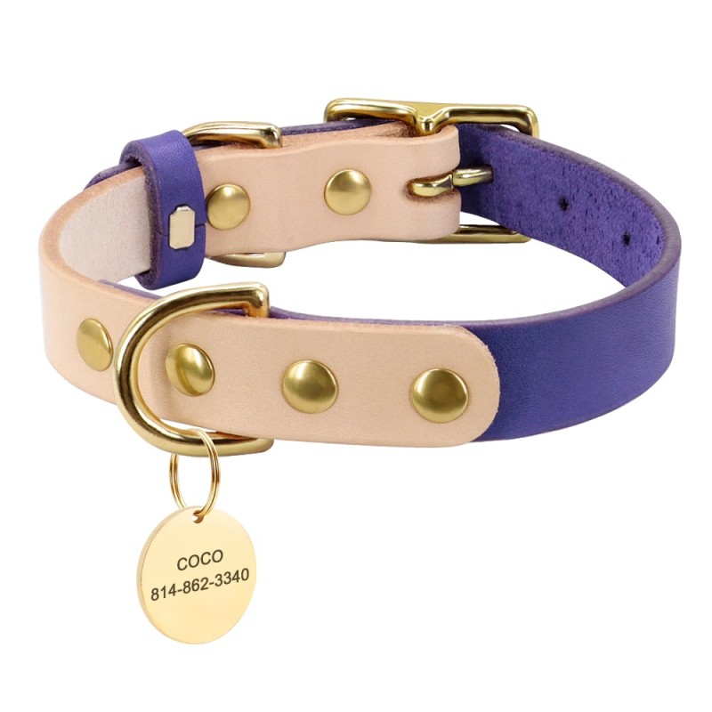 Collares & correasDog - cat collar pet collar - engraved with name - ID tags - for small animals