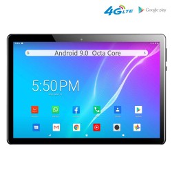 TabletsTablet 4G de 10,1 pulgadas - 2GB RAM - 32GB ROM - Google Play - Android 9 - Octa Core - WiFi - Bluetooth - GPS - cámara