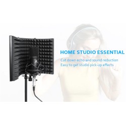 MicrófonosProfessional studio soundproofing panel - acoustic isolation foam