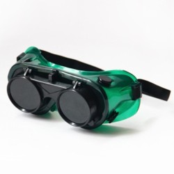 Welding goggles - eyes protection - two layers - flip-upHelmets