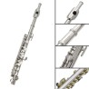 Instrumento MusicalFlauta travesera profesional - flautín - llave C - cuproníquel - con funda