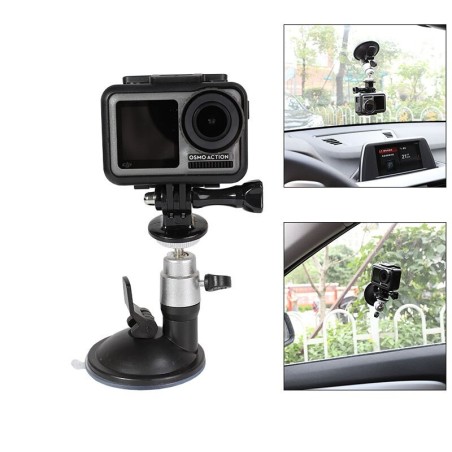 SoportesVentosa para ventana de coche - soporte con rótula - soporte de cámara - para DJI Osmo / GoPro Hero / Sony Yi 4K Sjcam