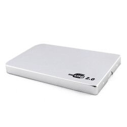 External HDD case2,5 pulgadas - USB 2.0 - HDD / SATA / SSD / carcasa externa de 2 TB - ultradelgada