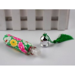 Empty glass bottle - with roll on - perfume container - refillable - 5 piecesPerfumes