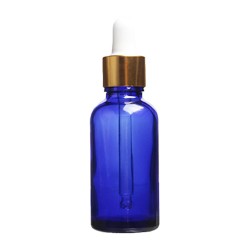 Empty glass bottle - perfume container - with dropperPerfume