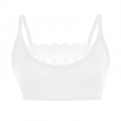 Sexy wireless bra - short top - with laceLingerie