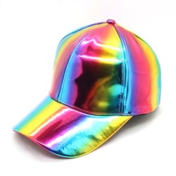Sombreros & gorrasGorra de béisbol Rainbow - charol - estilo hip-hop